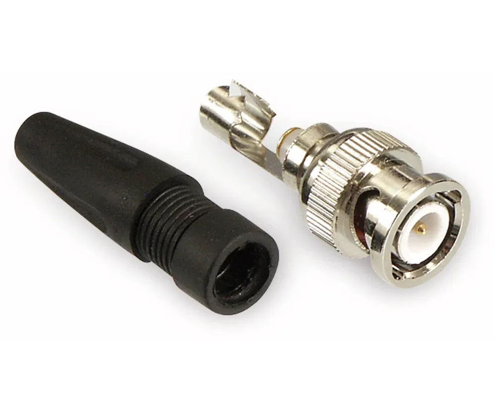 S-IMPULS BNC-Stecker, Schraubanschluss