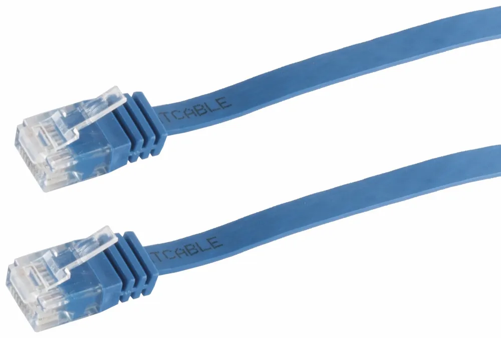 S-IMPULS CAT.6 Patchkabel, 1 m, blau