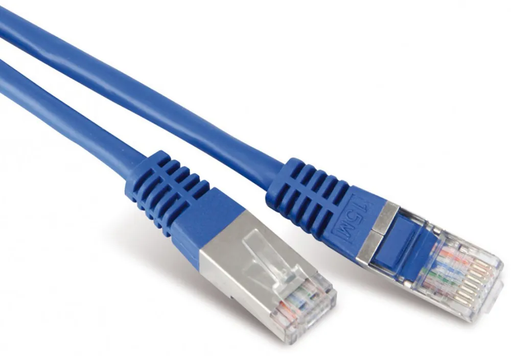 S-IMPULS CAT.6 Patchkabel, 30 m, blau, S-FTP, PIMF