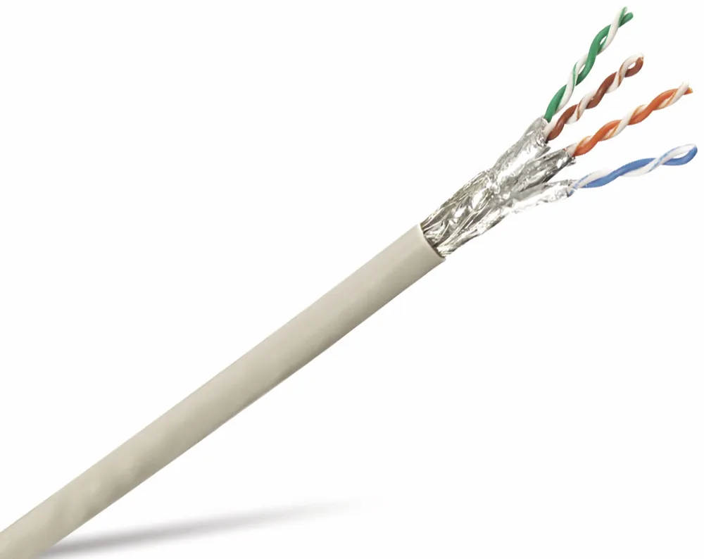 S-IMPULS CAT.6 Patchkabel für Konfektion, 25 m, grau