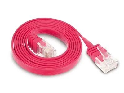 S-IMPULS CAT.6 Patchkabel, slim, 1 m, rot