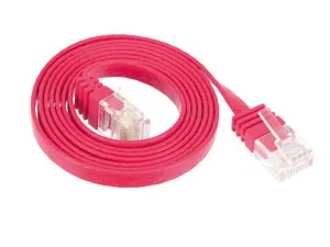 S-IMPULS CAT.6 Patchkabel, slim, 7,5 m, rot