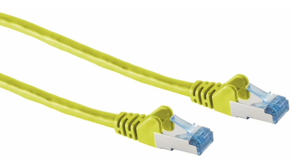S-IMPULS CAT.6A Patchkabel, 15 m, gelb
