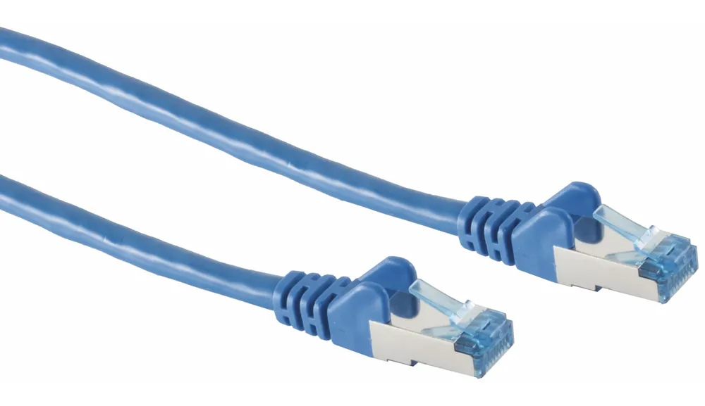 S-IMPULS CAT.6A Patchkabel, 2 m, blau