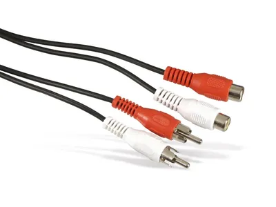 S-IMPULS GOOBAY Cinchverlängerung, Audio, 2,5 m