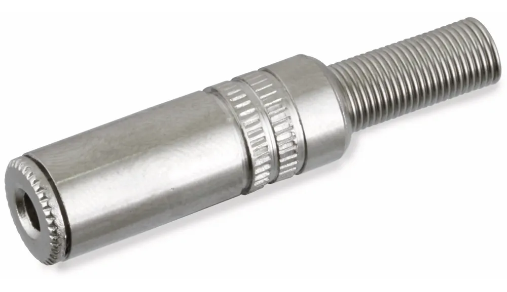 S-IMPULS Klinkenkupplung, 3,5 mm, stereo, Metall