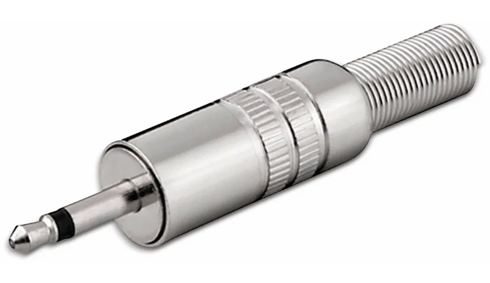 S-IMPULS Klinkenstecker, 3,5 mm, mono, Metall