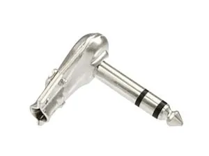 S-IMPULS Klinkenstecker, 6,3 mm, stereo, 90° Metall