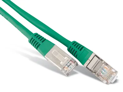 S-IMPULS Netzwerkpatchkabel CAT.6 , RJ45, 1:1, 2 m, grün
