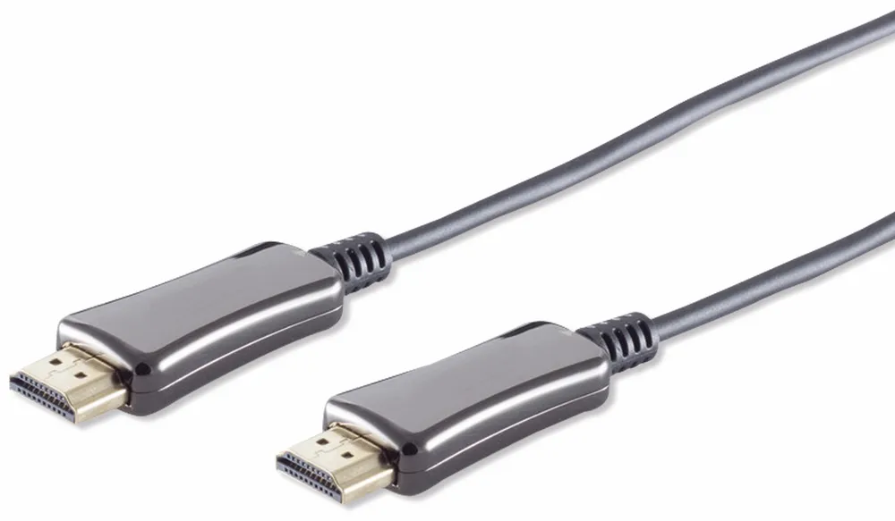 S-IMPULS Optisches HDMI Kabel, 4K, 10 m
