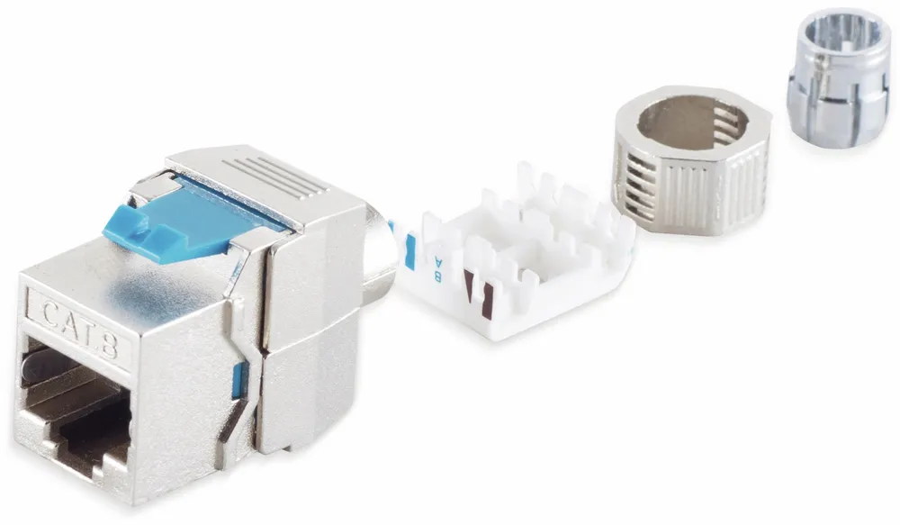 S-IMPULS RJ-45 Keystone, CAT.8.1, werkzeuglos