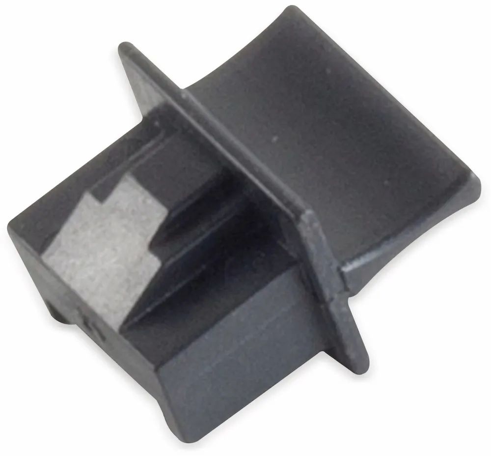 S-IMPULS RJ-45 Staubschutz, schwarz
