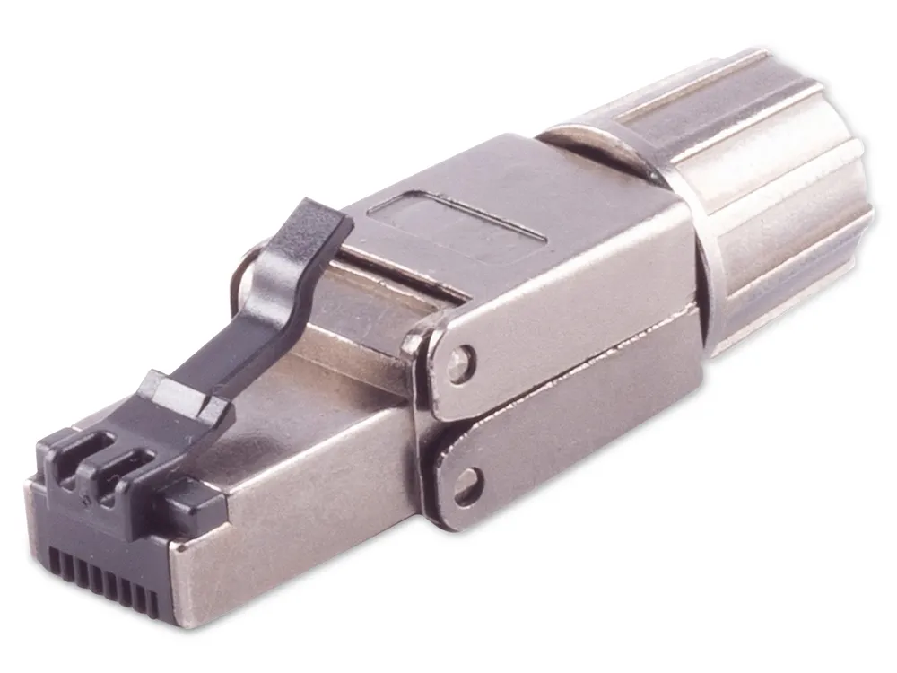S-IMPULS RJ-45 Stecker, werkzeuglos, STP, CAT.8.1
