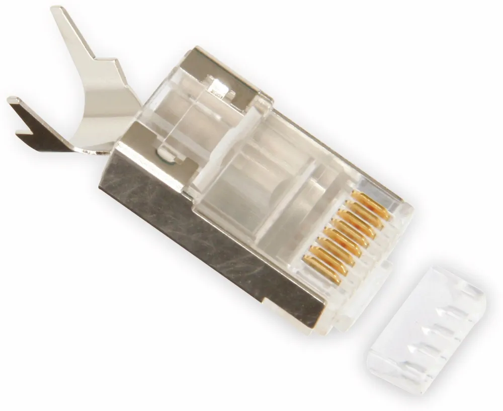 S-IMPULS RJ45-Modularstecker, 8P8C, STP, AWG 22-23, CAT 7, CAT 6a