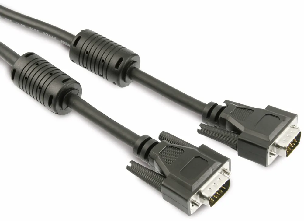 S-IMPULS VGA-Anschlusskabel, 1,8 m, schwarz