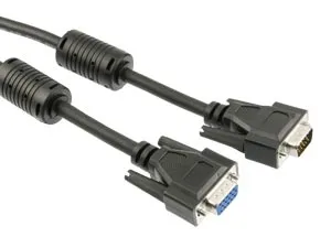 S-IMPULS VGA-Anschlusskabel, Verlängerung, 1,8 m, schwarz