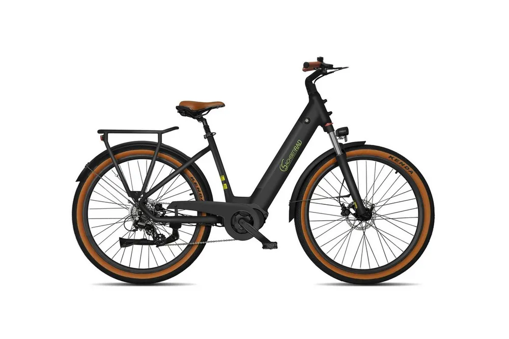 SachsenRAD E-Bike Cityrad C5 Centro II mit Diebstahlsicherung, 8 Gang Shimano, Kettenschaltung, Mittelmotor, 522 Wh