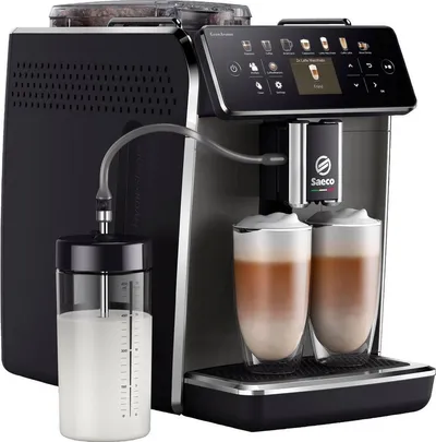 Saeco Kaffeevollautomat SM6580/50 GranAroma, 14 Kaffeespezialitäten, 4 Benutzerprofilen und TFT Display