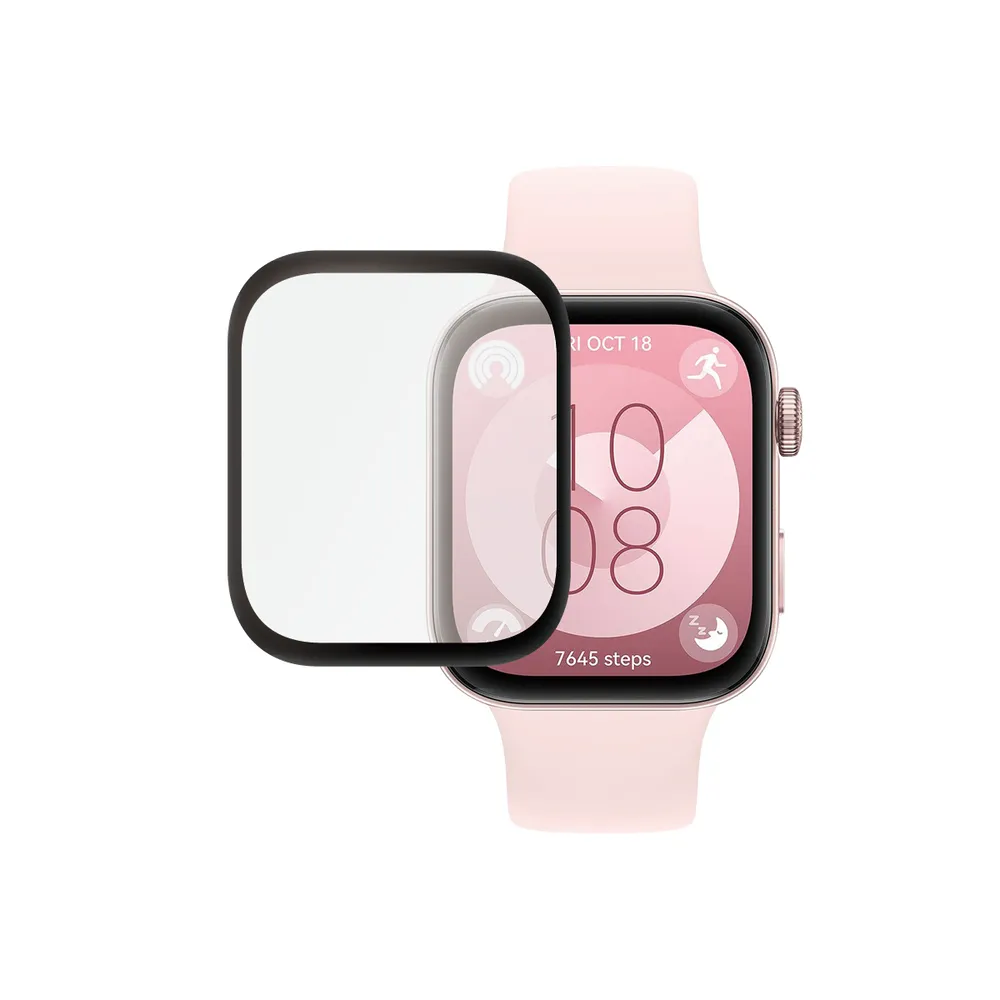 SAFE by PanzerGlass Displayschutzglas Screen Protector für Huawei Watch Fit 3, Displayschutzfolie, Schutzfolie, Bildschirmschutz, kratz- & stoßfest