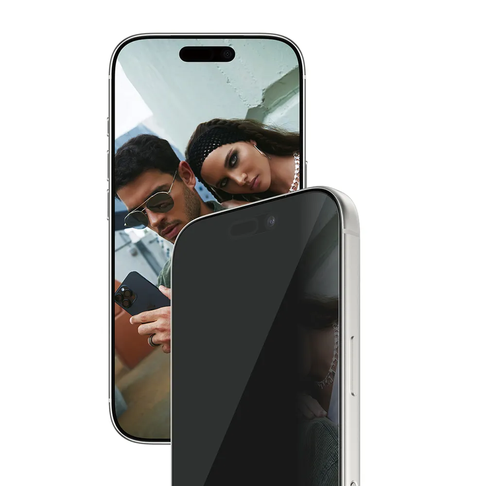 SAFE by PanzerGlass Displayschutzglas Side-View Privacy Screen Protector für Apple iPhone 17 Pro, Displayschutzfolie, Schutzfolie, Bildschirmschutz, kratz- & stoßfest