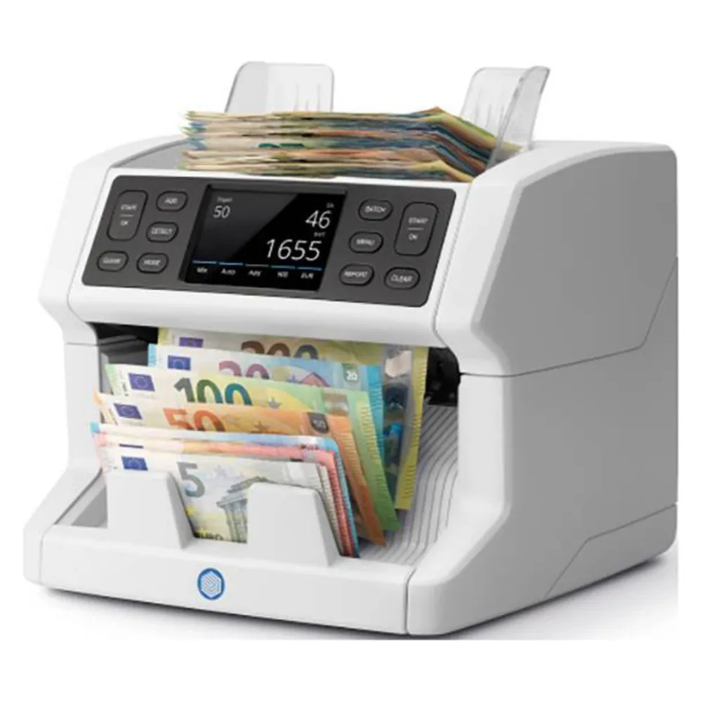Banknotenzähler Safescan 112-0648 mit 3,5" Display, USB, Multicurrency