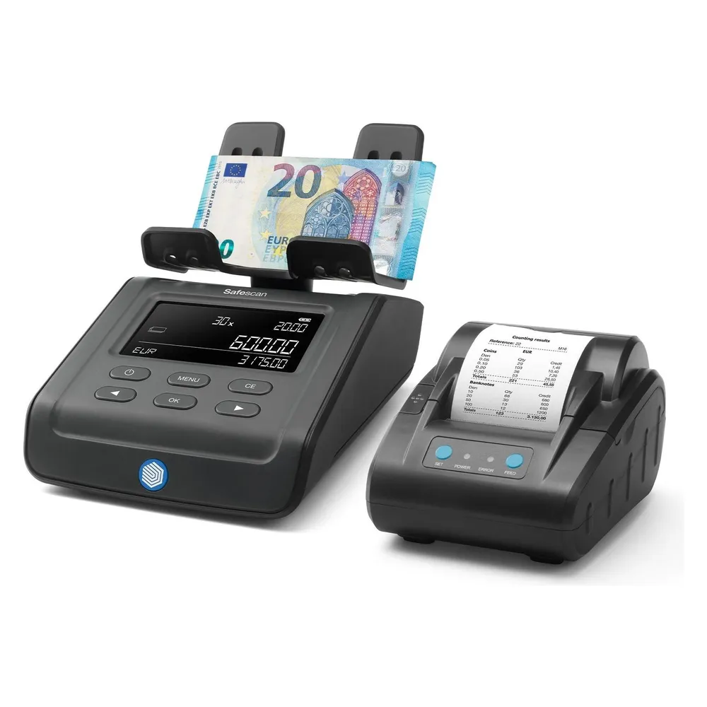 Geldzähler Safescan 6165 G3 Tragbar Wechselstrom und Batterien