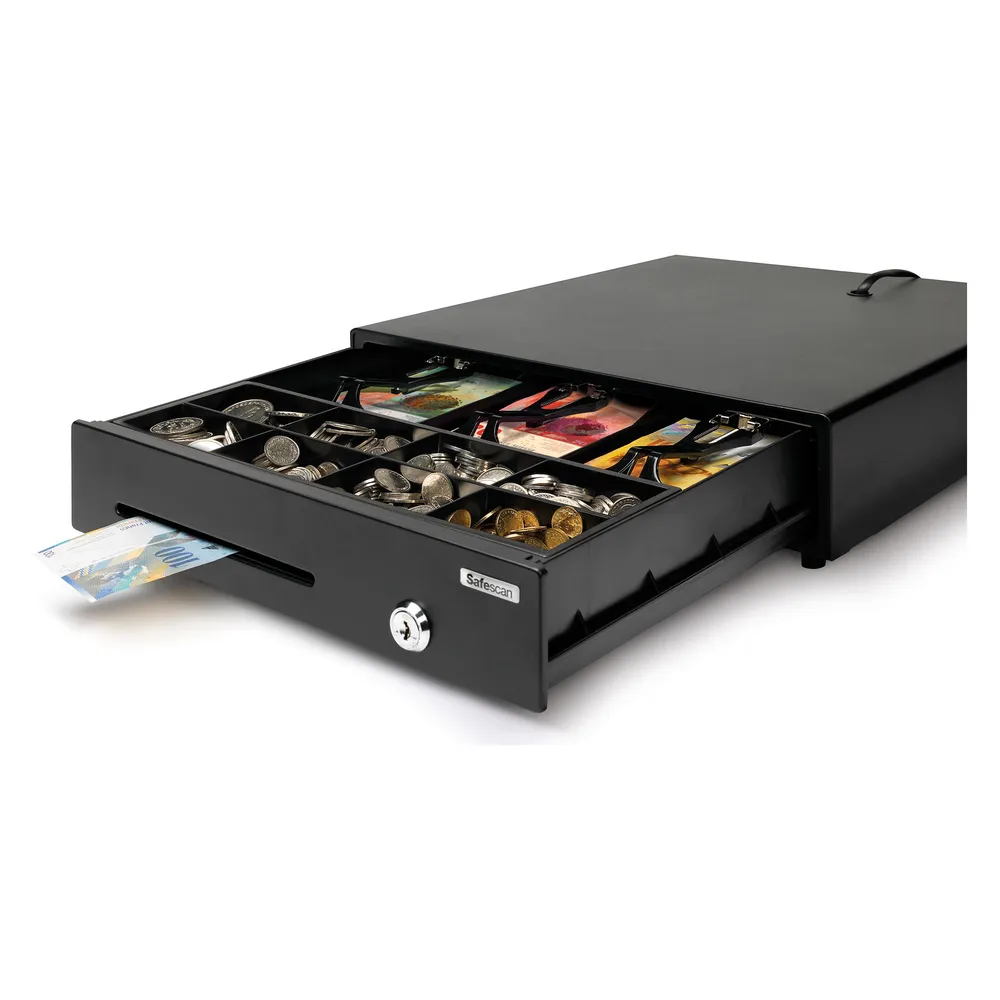 Kassenlade Safescan 132-0448 Automatisch und Manuell Kunststoff Stahl 12-24V Kassenlade Safescan 132-0448 Automatisch und Manuell Kunststoff Stahl 12-24V