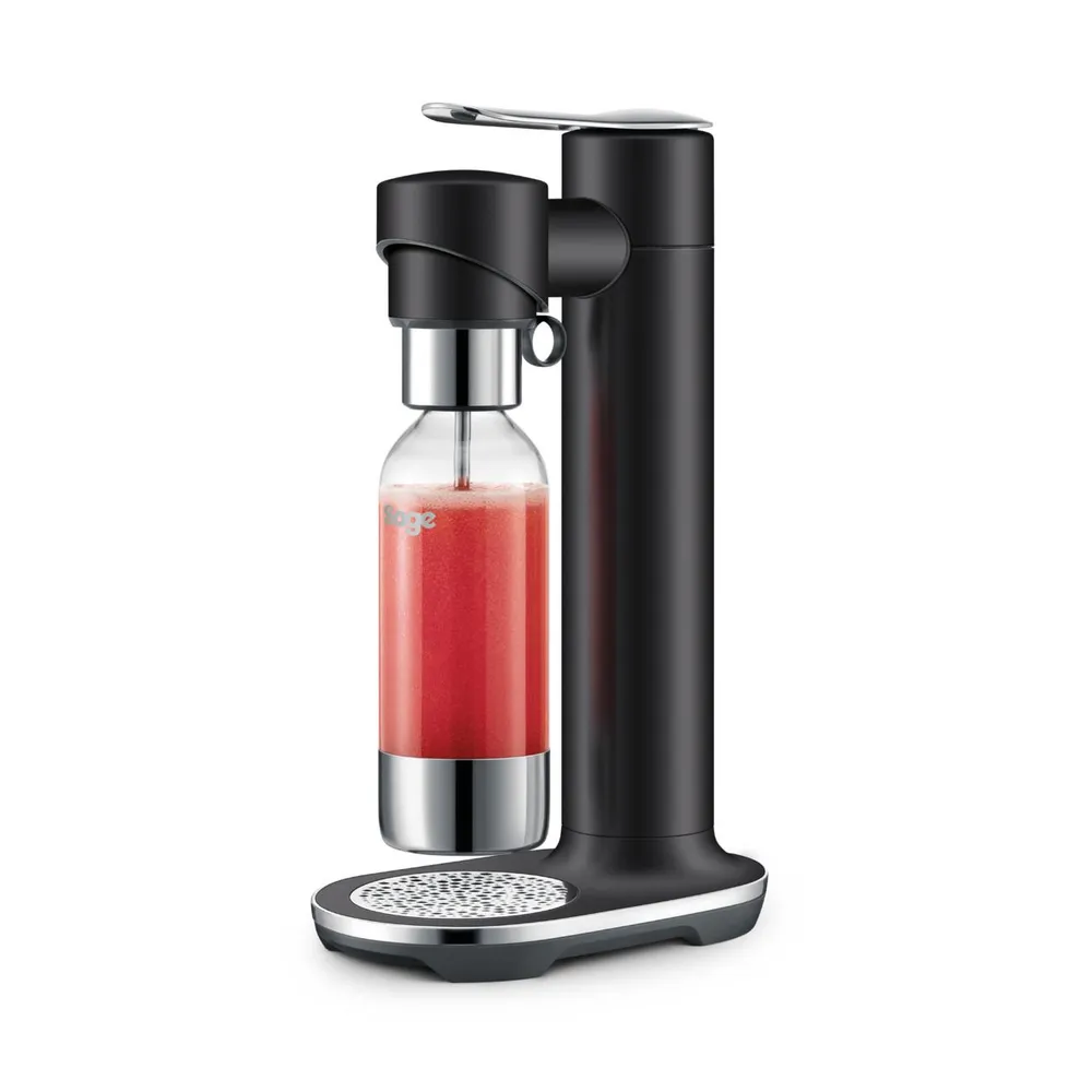 the InFizz Fusion Trüffelschwarz Trinkwassersprudler