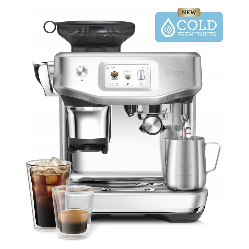 Sage Barista Touch Impress Cold Brushed Stainless Steel