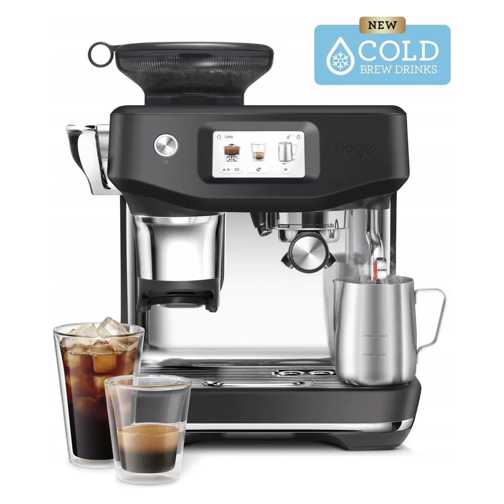 Sage Barista Touch Impress Cold Trüffelschwarz