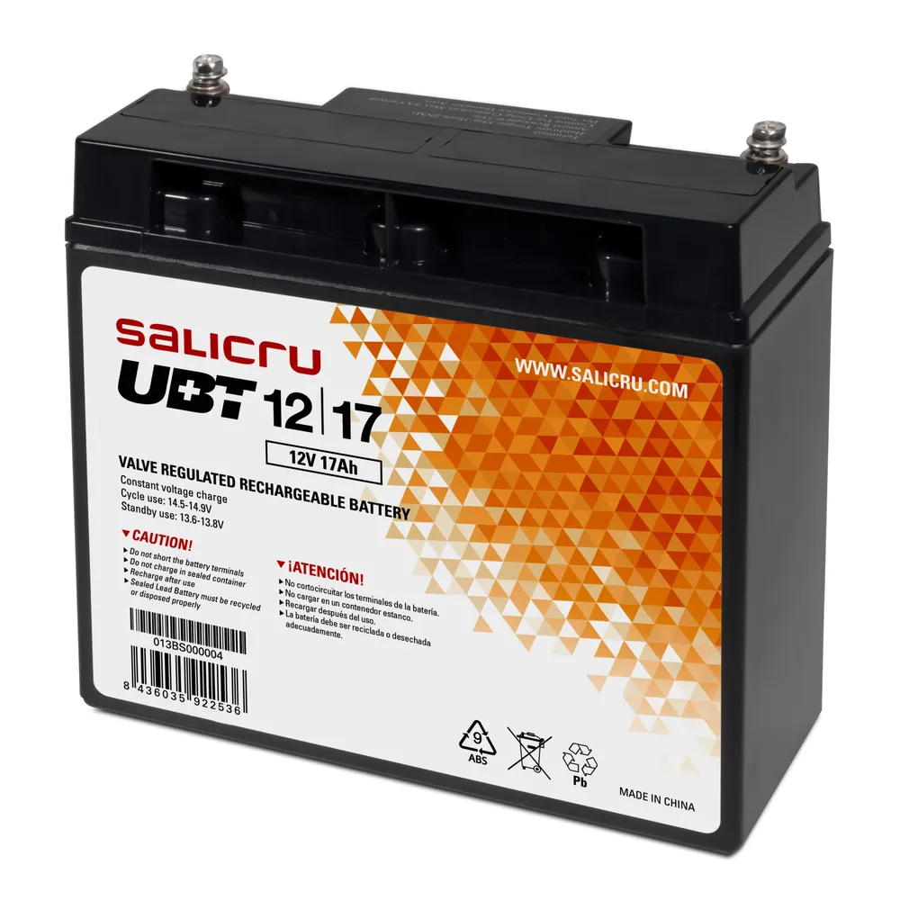 Salicru 013BS000004 USV-Batterie Plombierte Bleisäure (VRLA) 12 V 17 Ah