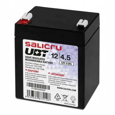 Salicru 013BS000006 USV-Batterie Plombierte Bleisäure (VRLA) 12 V 4,5 Ah