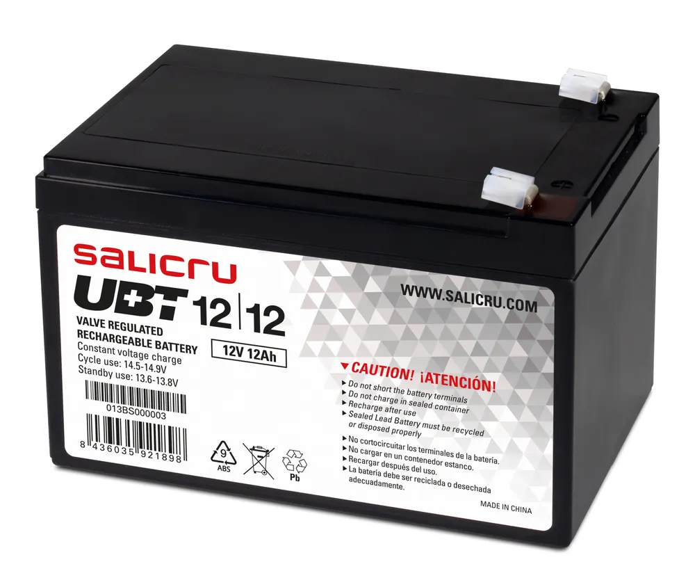Salicru 013BS000003 USV-Batterie Plombierte Bleisäure (VRLA) 12 V 12 Ah