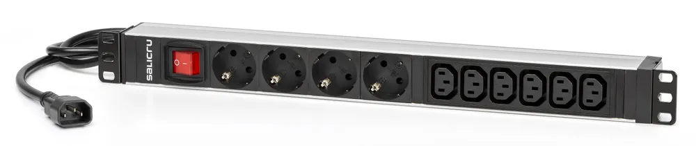 PDU-Steckdosenleiste Salicru SPS 4+6 mit Schalter