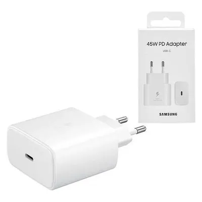 Samsung Wall Charger TA845 45W 1x Type-C Retail - Black EU