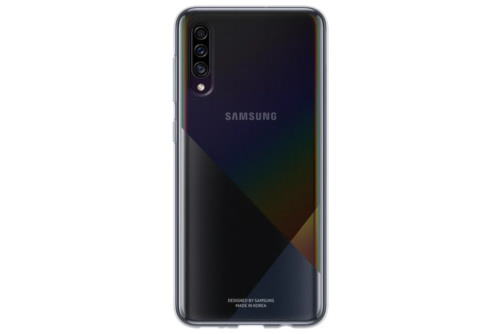 Clear Cover EF-QA307 für Galaxy A30s, Transparent Handyhülle