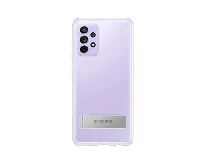 Clear Standing Cover EF-JA725 Galaxy A72, Transparent Handyhülle