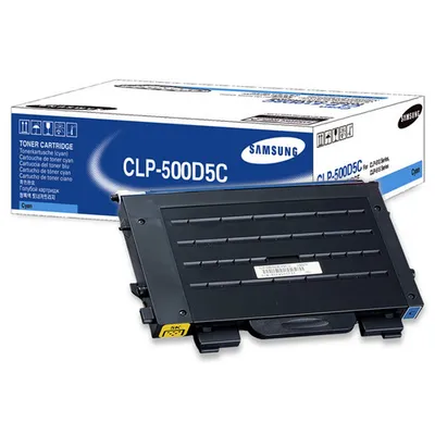 Original-Tonerpatrone Samsung CLP-500D5C Cyan