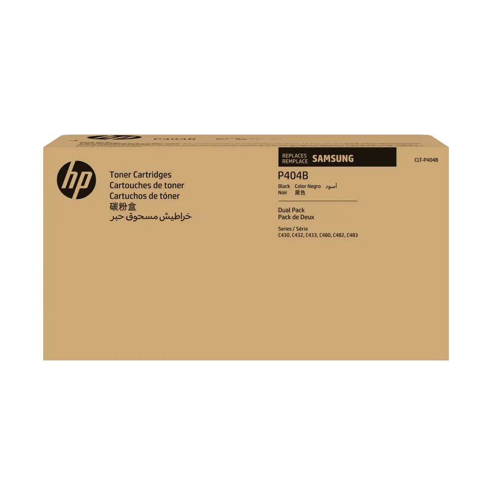 CLT-P404B Twin Pack schwarz Toner