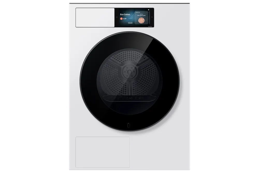 Samsung Trockner DV90F/24 mit AI Home und AI Dry+, EEK: A 9 kg Weiß