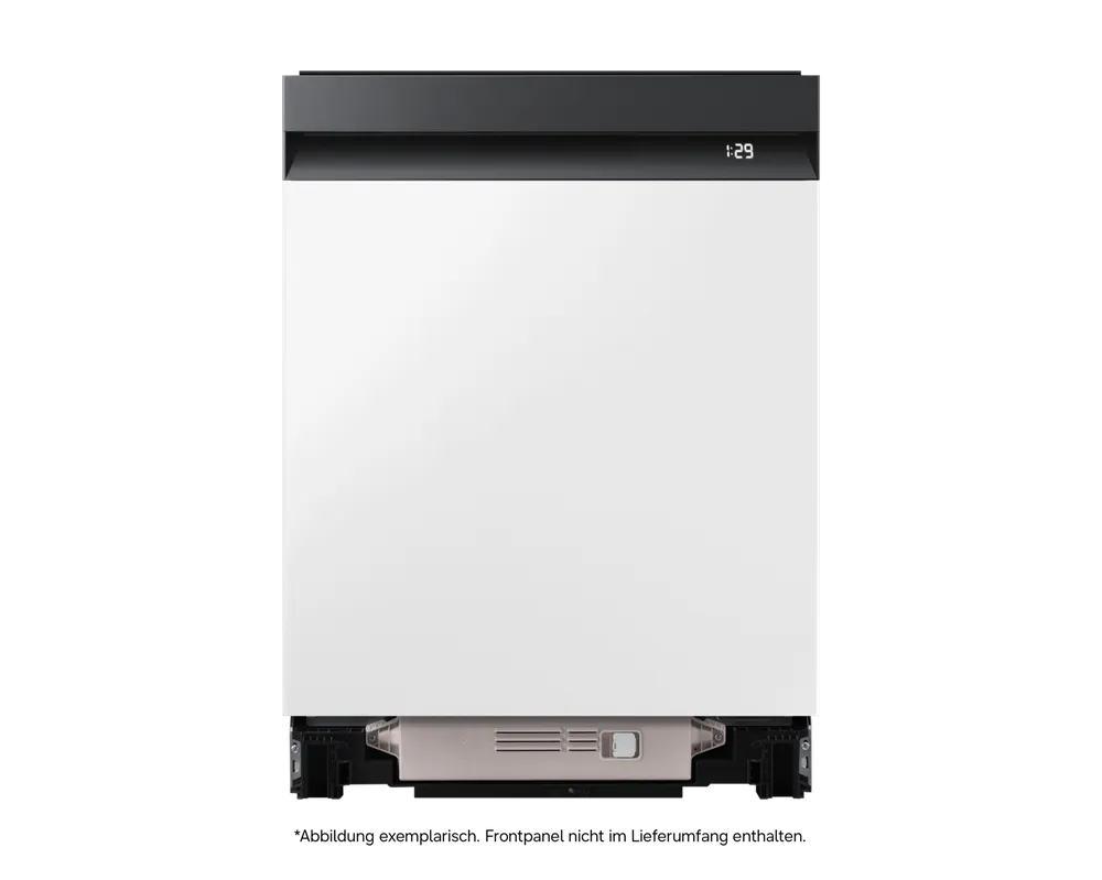 Samsung DW80H Teilintegrierbarer Geschirrspüler mit Festtürtechnik, 60 cm, EEK: B, 14 Maßgedecke Weiß