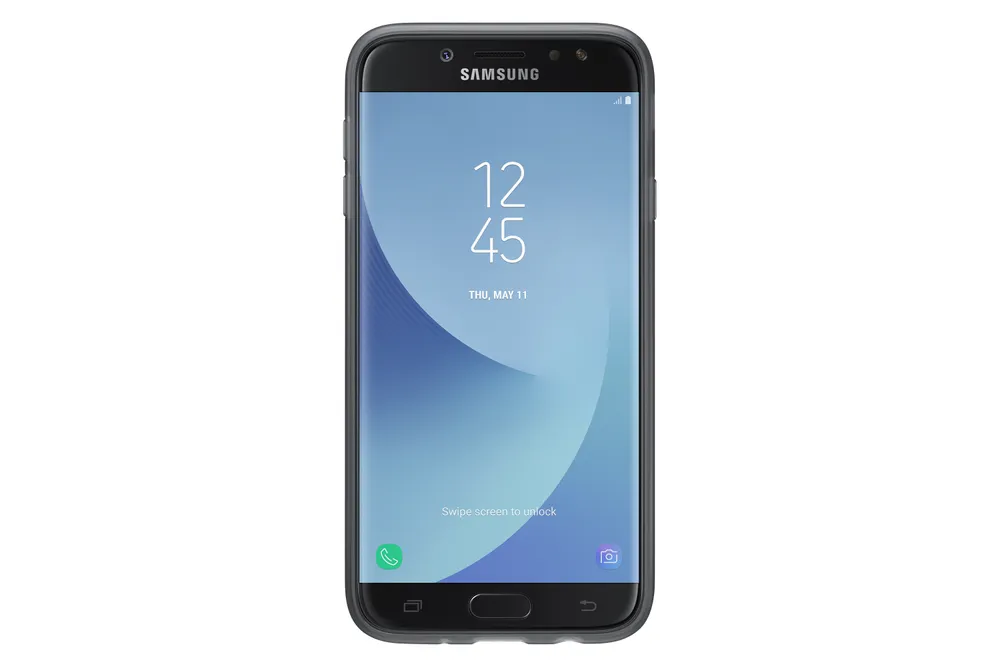 EF-AJ730 Jelly Cover für Galaxy J7 (2017) schwarz Handyhülle