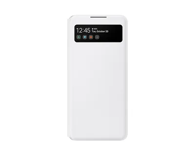 EF-EA426 S-View Wallet-Cover A42 weiß Handyhülle