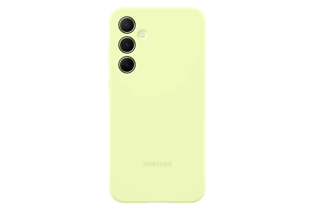 EF-PA556 für Galaxy A55 Silicone Case Lime Handyhülle