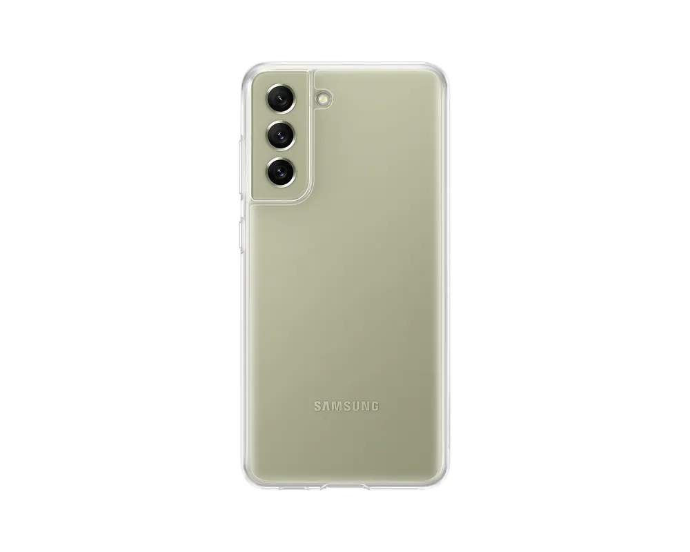 EF-QG990 Premium Clear Cover für S21 FE, Transparent Handyhülle