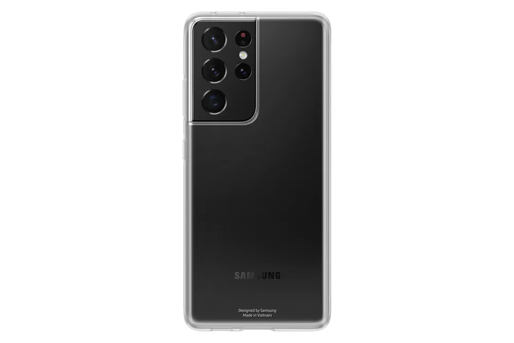 EF-QG998 Clear Cover für Galaxy S21 Ultra, Transparent Handyhülle