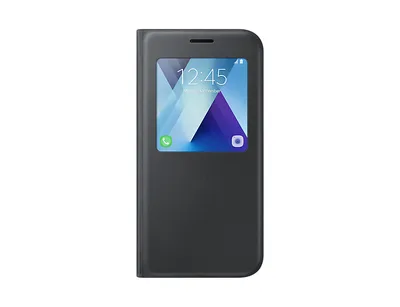 Samsung S View Standing Cover Schwarz für Samsung Galaxy A5 2017