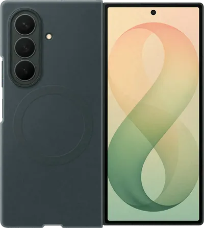 Samsung Galaxy Z Fold8 Ultra Backcover aus Silikon mit Magnet Grün
