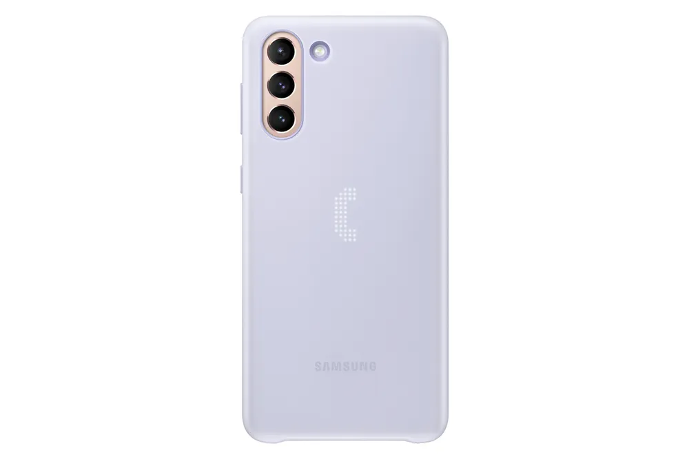 Samsung Smart LED Cover Lila Hülle für Samsung Galaxy S21 Plus