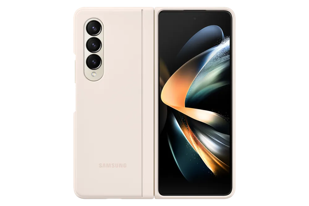 Samsung Slim Standing Cover EF-MF936 für das Galaxy Z Fold4 Sand